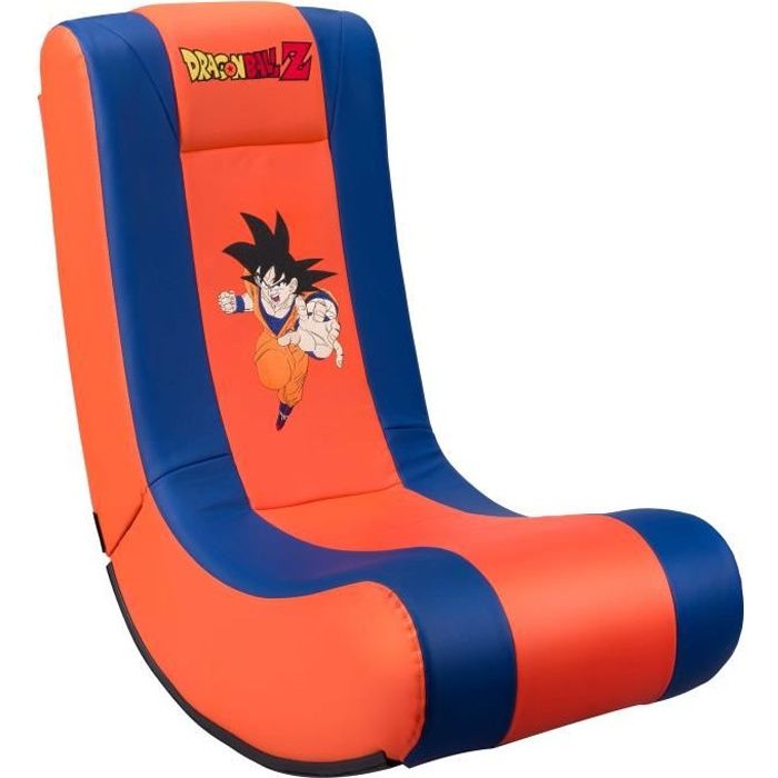DBZ Dragon Ball Z- Fauteuil gamer à bascule Rock'n'seat junior- Siège gaming enfant / Adolescent licence officielle