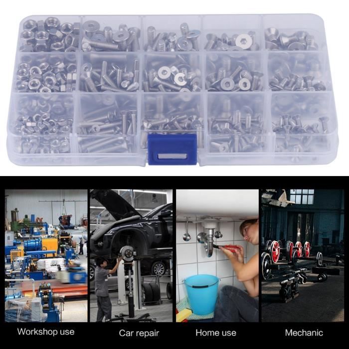 Kit De Fixation Pour échappement - Boulons, écrous, Ressorts Pour Réparation Voiture
