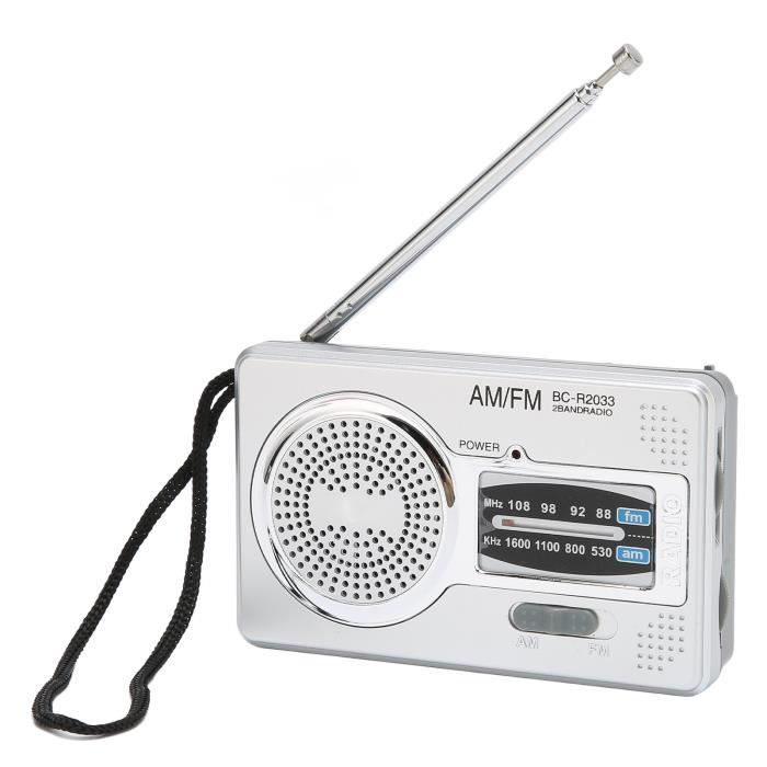 Tbest Mini radio AM/FM Radio AM/FM Portable Mini Radio de Poche ...