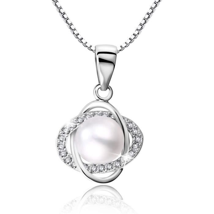 Collier Porte-bonheur Avec Un VÉRITABLE Trèfle à Quatre Feuilles Sous Résine - Longueur Réglable 45-50 Cm - Neuf