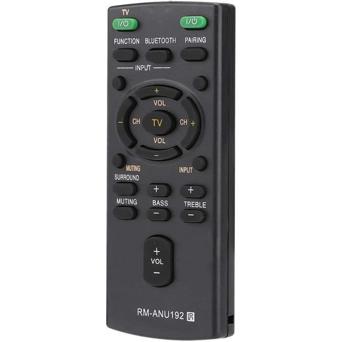 TÉLÉCOMMANDE RMT-AH103U POUR Sony Sound Bar HT-CT80 SA-CT80 HTCT80