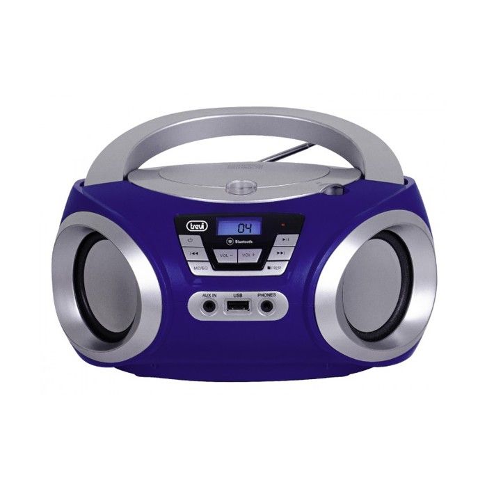 RADIO CD CMP 544 BT BLEU TREVI