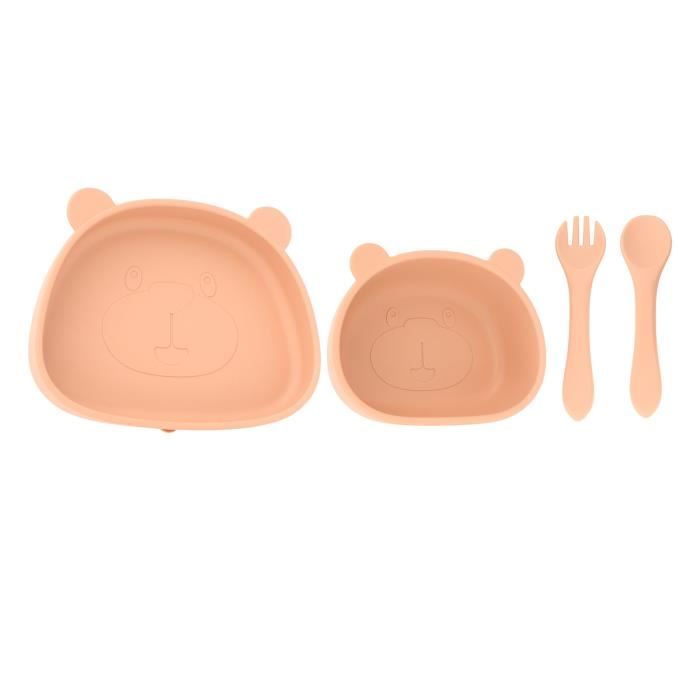 Assiette En Silicone De Qualité Alimentaire Pour Bébé - Marque - Modèle