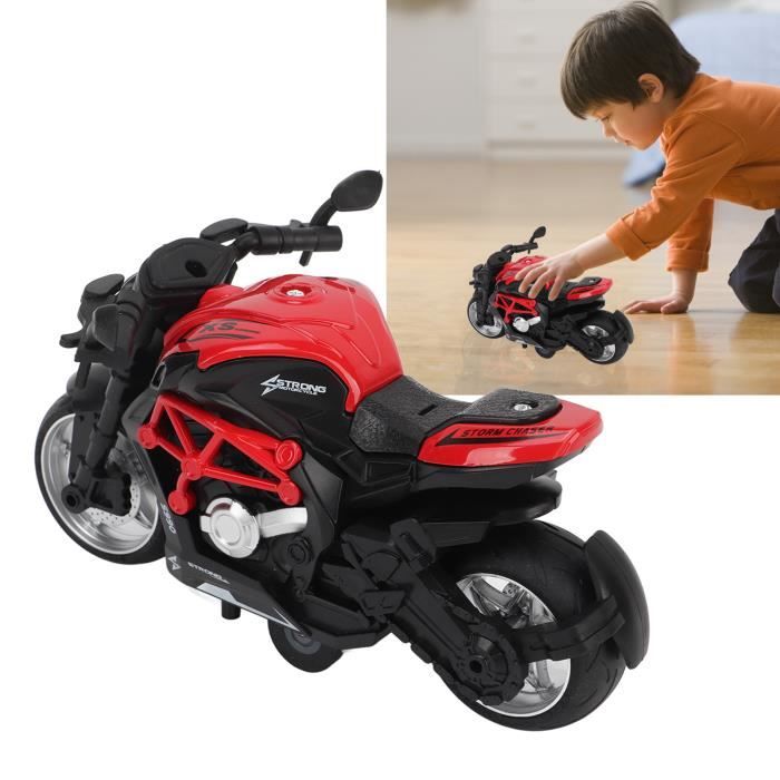 YES Moto miniature décorations véhicule maison intérieure bureau véhicule  jouet pour enfants (Rouge) NOUVEAU - Cdiscount Jeux - Jouets