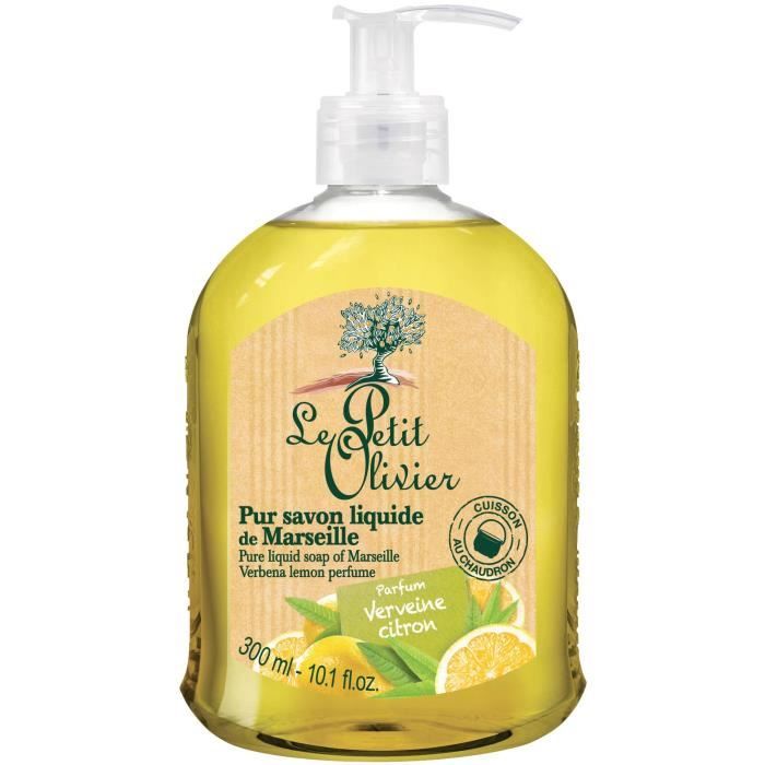 Le Petit Olivier Savon Liquide Parfum Verveine Citron 300 Ml Cdiscount Au Quotidien