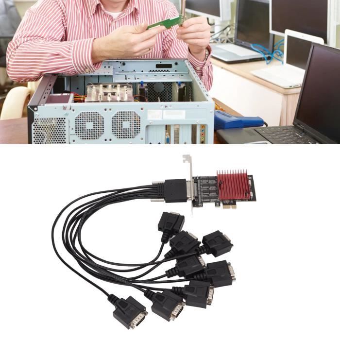 Carte PCIe USB 3.0 7 Ports - 5 Gbps, UASP, Compatible Windows/Mac/Linux - 2