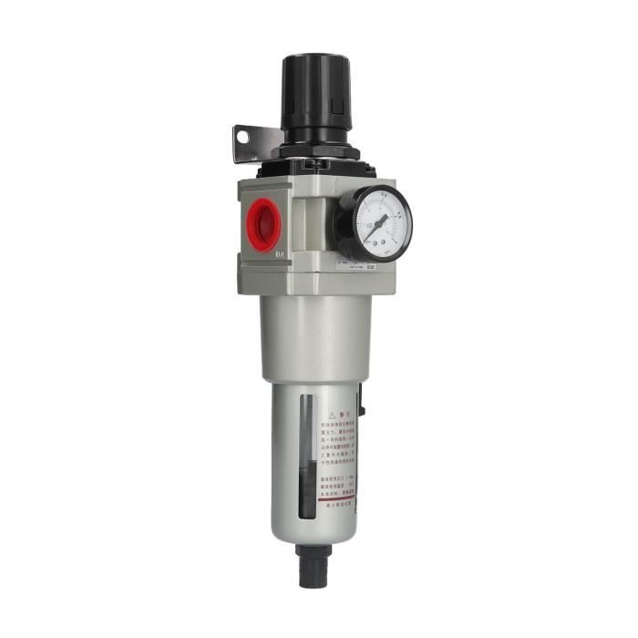 Séparateur Eau/Huile Pour Air Comprimé 1/4" - Filtre Compresseur Avec Raccord Rapide, Purification Air Outils