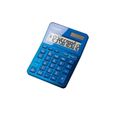CANON Calculatrice de bureau LS-123K - 12 chiffres - Panneau solaire, pile - Bleu métallique-1