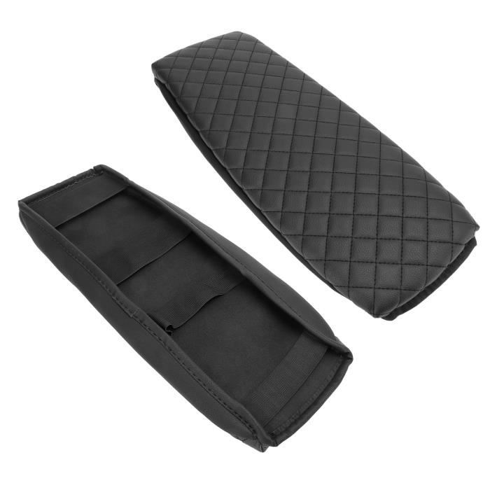 Housse Accoudoir Console Centrale Cuir Synthétique Pour Seat Exeo - Remplacement Qualité