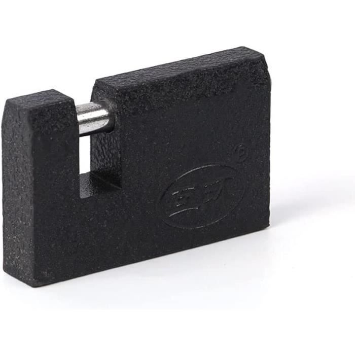 Cadenas Acier Blindé 80 Mm DIEMER - 5 Clés, Ouverture Rapide, Garantie 5 Ans