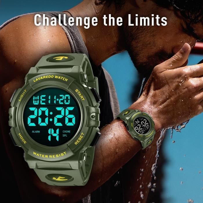Montre antichoc sale militaire