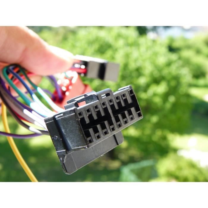 Câble adaptateur ISO autoradio SONY 16 pins - Sur
