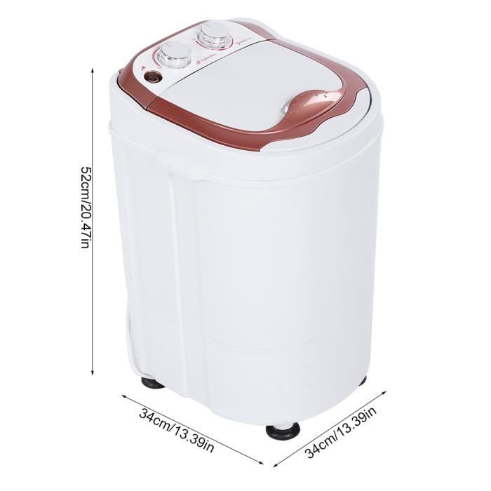 ARAMOX essoreuse à linge 220V Mini Machine à laver Portable Machine à laver  entièrement automatique Spinner EU Plug - Cdiscount Electroménager