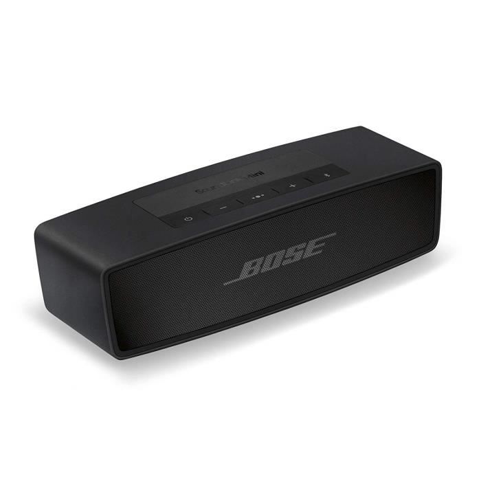Enceinte portable sans fil Bluetooth Bose SoundLink Mini II Edition  Spéciale Noir - Enceinte sans fil