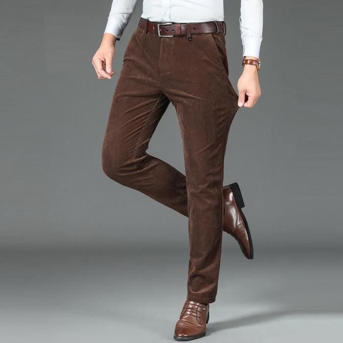 Pantalon velours homme coupe droite sales