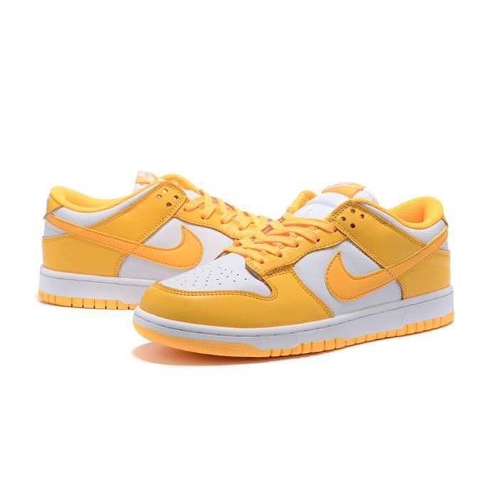 Baskets Dunkk SB Low Mixte AUTREMENT Jaune orang