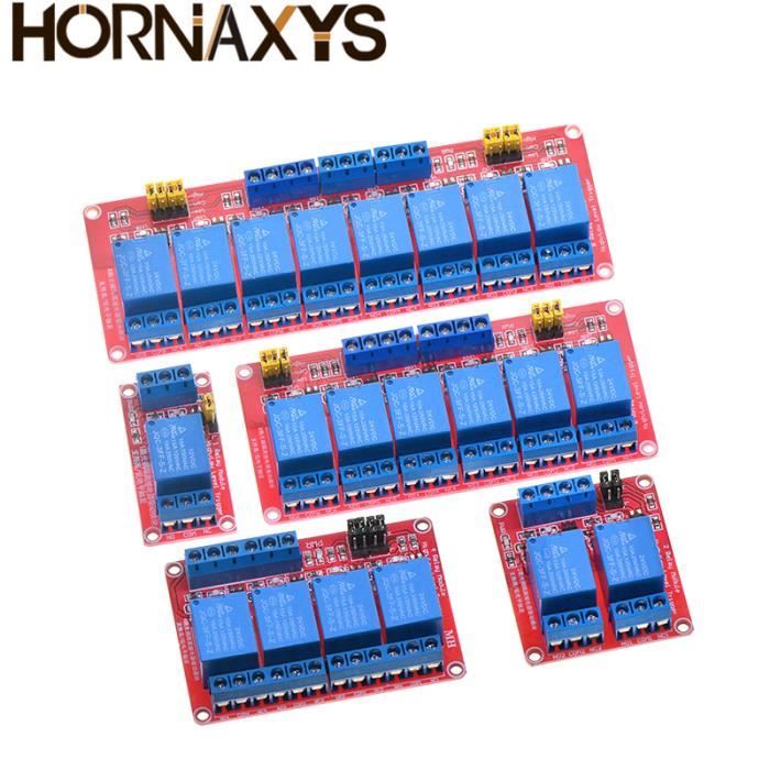 Module Relais 4 Canaux 5V Avec Optocoupleur | Déclenchement Haut/Bas | Pour Arduino/Raspberry