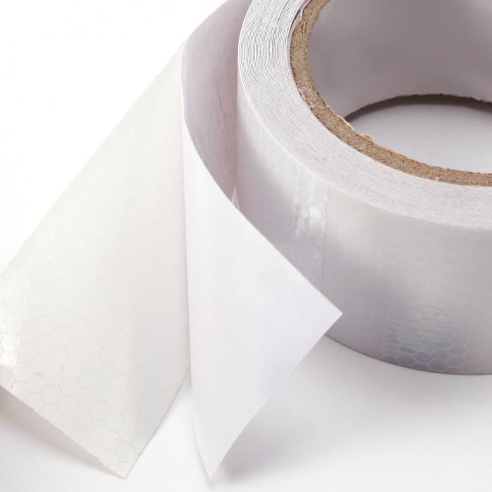 12 Bandes Adhésives Réfléchissantes - Autocollants Sécurité Haute Visibilité