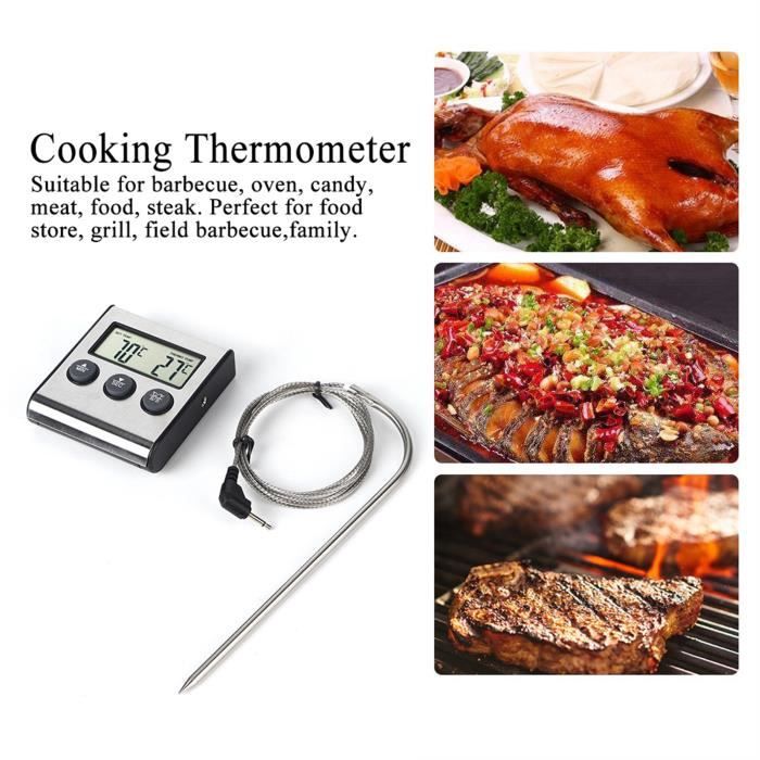 Thermomètre De Cuisine Digital Thermometre Viande à Lecture Instantanée