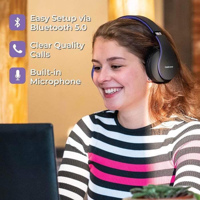 Casques Bluetooth avec Microphone Denver Electronics 400 mAh main image 1