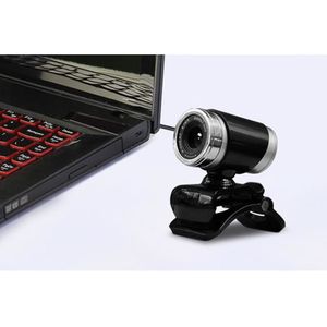 Webcam HD Ujjdwiurgh Avec Micro Intégré – Pour PC, Portable, Bureau – Plug & Play USB – Support Flexible 360°