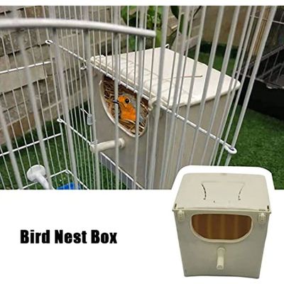 Nichoir Artificiel Pour Oiseaux - Lot De 3 Boîtes En Plastique - Pour Perroquets, Petits Oiseaux - Nidification