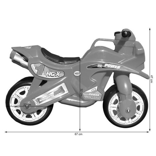 Porteur moto 2025 course rouge
