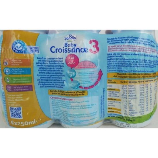 Candia Baby Croissance Lait Saveur Vanille 6 X 25cl Achat Vente Lait De Croissance Candia Baby Croissance Lait Saveur Vanille 6 X 25cl Cdiscount Pret A Porter