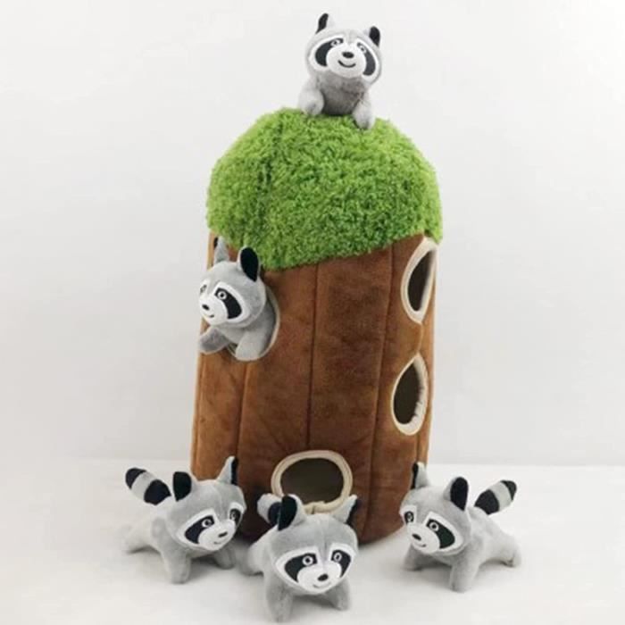 Jouet Couineur Pour Chien En Peluche Forme Panda - Lavable, Sûr, Interactif - Pour Chiens Petits, Moyens, Grands - 2