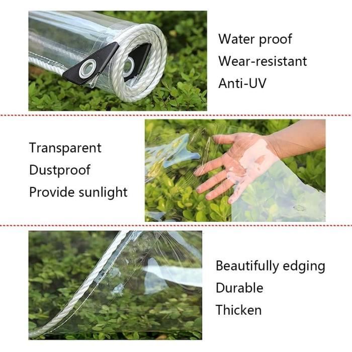 Pack 5 Bolsillos PVC Transparente A4 Con Cremallera | Bolsas Impermeables Para Documentos, 4 Agujeros