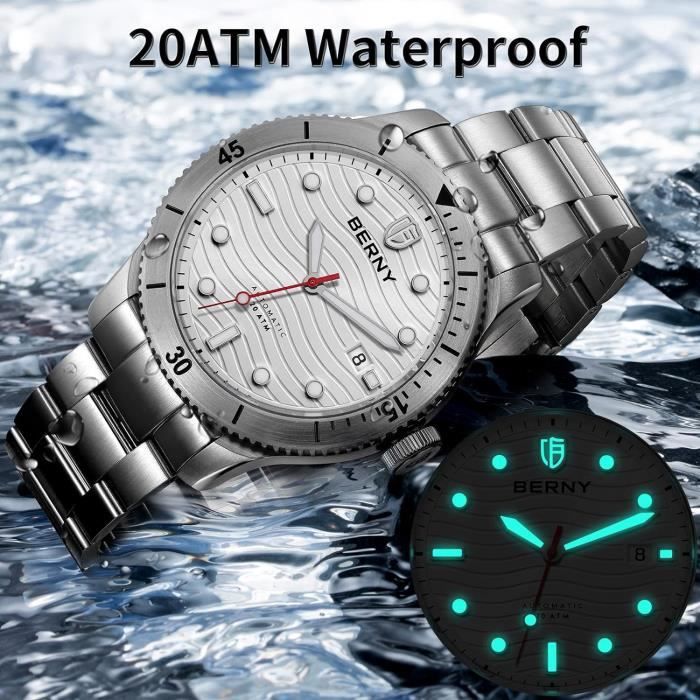 Montre automatique plongée on sale