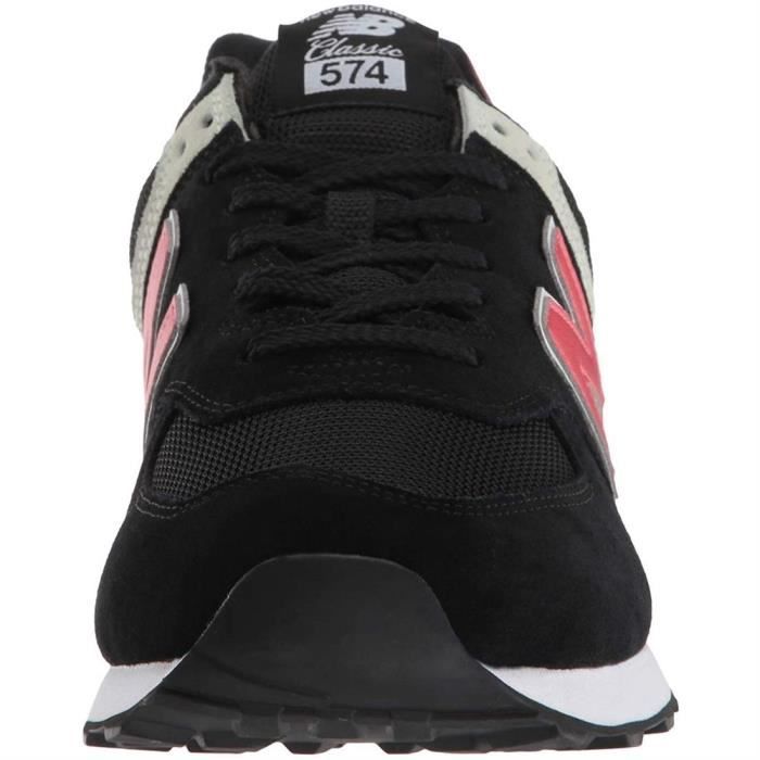 New balance 574 black with pomelo on sale