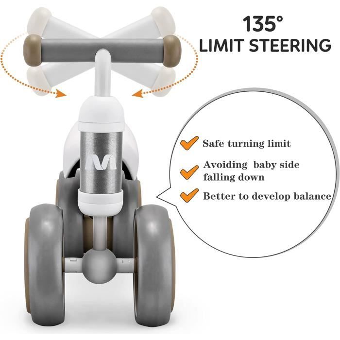 MHCYLION aisienne Enfants Velo Bebe sans Pedales 10 24 Mois Jouet Baby Walker Fille Garcon 1 2 Ans Jouet d Equitation Trotteur B15 Cdiscount Jeux Jouets
