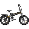Vélo électrique pliable 20" Batterie 36V/10,4Ah Moteur 250W 7 vitesses VTT Ville E-Bike-0
