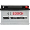 BOSCH Batterie Auto S3007 70Ah 640A / + à droite-0
