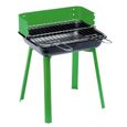 PORTAGO Barbecue charbon vert 33 x 26 cm-0
