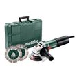 Meuleuse d'angle METABO WQ 1100-125 - 125mm 1100W - Robuste et universelle-0