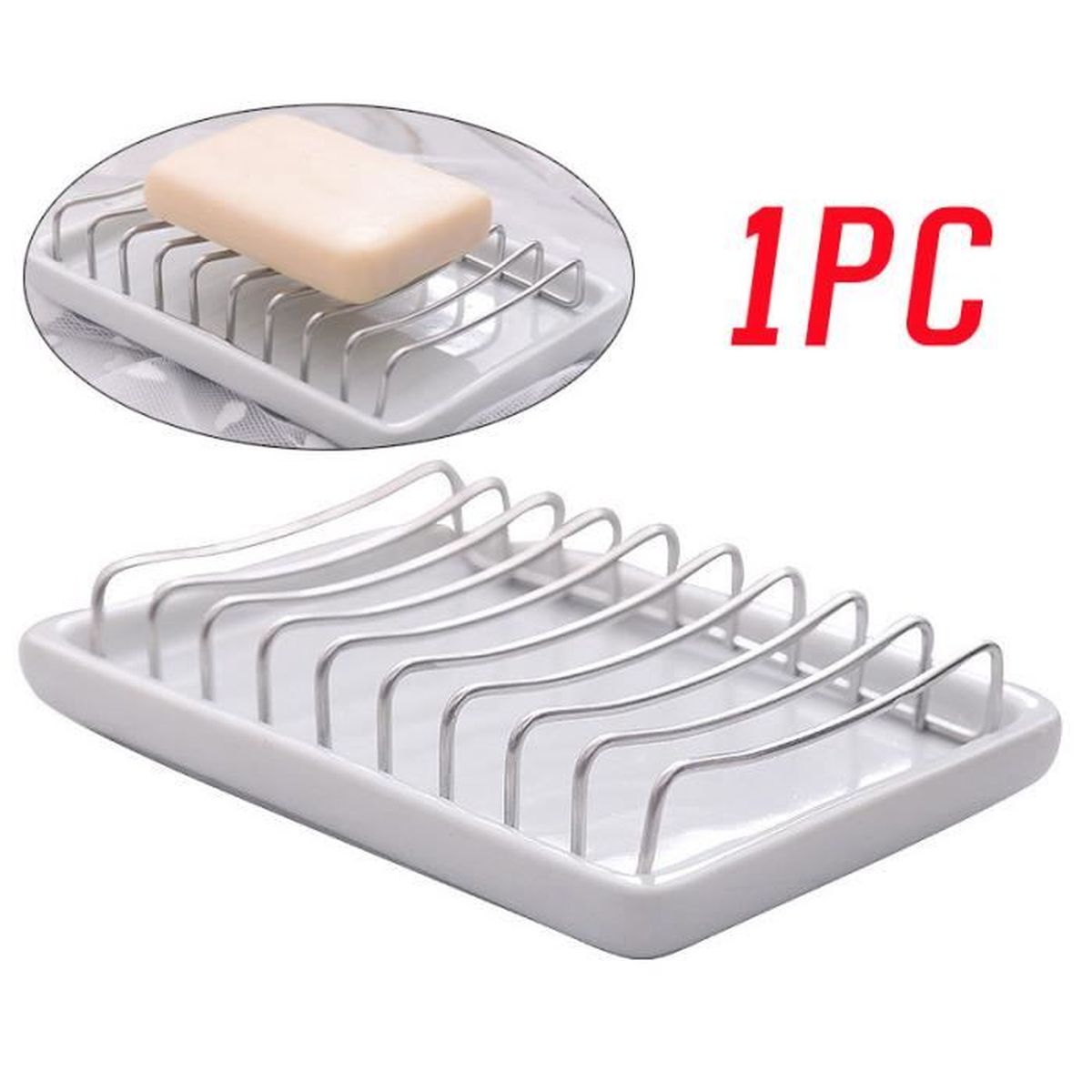 Timpou Porte-éponge En Acier Inoxydable 304, Multifonctionnel