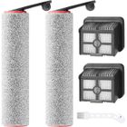 SIKSOG Brosse à Rouleau + Filtre Accessoires pour aspirateur Sec et Humide pour Dreame H12 Pro / H12 Dual, pièces de Rechange