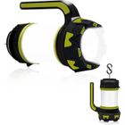 MORI YOSHIDA Lanterne de Camping à LED Rechargeable Lampe de Poche à Main 6 Modes Tente Lumières Multifonctionnel Banque de Puissance IPX4 Étanch