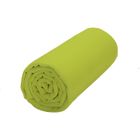 UNIVERS DECOR Drap housse Anis 140 x 190 cm / 100% coton / 57 fils/cm²