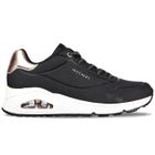 Chaussure pour Femme Skechers Uno - Shimmer Away 155196-BLK - Noir - Lacets