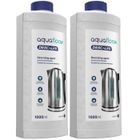 OEM Aquafloow DESCALER Détartrant Liquide Machine à Café 2 x 1000ml - Compatible: Delonghi Bosch Senseo Nespresso Dolce Gusto, Krups
