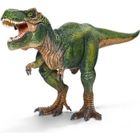 Figurine T-Rex vert, Tyrannosaure Rex avec mâchoire mobile, jouet dinosaure pour enfants, dès 4 ans, Schleich 14525 DINOSAURS