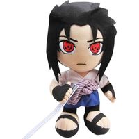 2021 NewAnime personnage peluche poupée Uchiha Sasuke peluche Collection pour enfants (Sasuke)