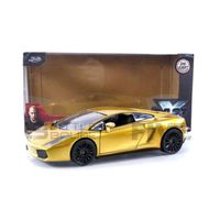 Voiture Miniature de Collection - JADA TOYS 1/24 - LAMBORGHINI Gallardo - Fast and Furious X - Gold Metallic - 34924GD