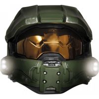 Casque Masterchief Halo 3 avec lumière - Horror-Shop.com - Accessoire de costume mixte