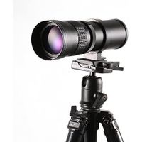 Hersmay 420-800mm F / 8.3-16 Zoom Super Telezoom Objectif Zoom Teleobjectif pour Nikon D7500 D850 D3400 D7200 D5300 D3000, D3