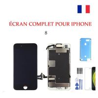 ECRAN LCD VITRE TACTILE COMPLET POUR IPHONE 8 BLANC