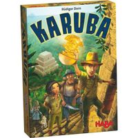 Jeu de stratégie HABA - Karuba - Pour enfants et adultes - Trouvez les trésors cachés dans la jungle
